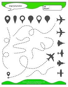 Çizgi Çalışma Sayfaları